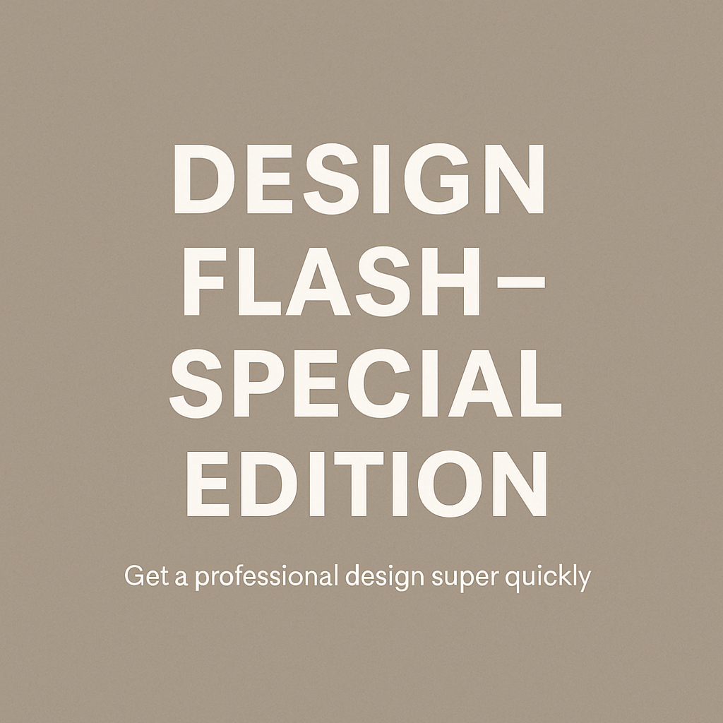 Design Flash – Special Edition
