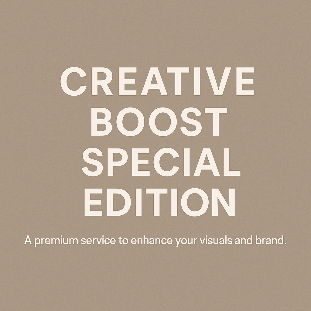 Creative Boost – Special Edition